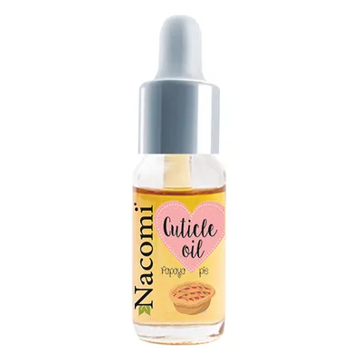 Nacomi Papaya Pie, Cuticle Oil (Olejek do pielęgnacji skórek 'Świeże ciasto z papają')