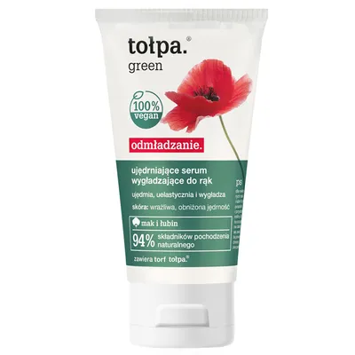 Tołpa Green, Odmładzanie, Ujędrniające serum wygładzające do rąk