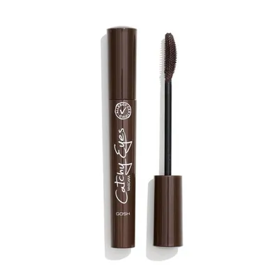 Gosh Catchy Eyes, Brown Mascara (Brązowy tusz do rzęs)