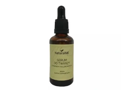 NaturalME Serum do twarzy z kwasem hialuronowym skóra sucha i odwodniona