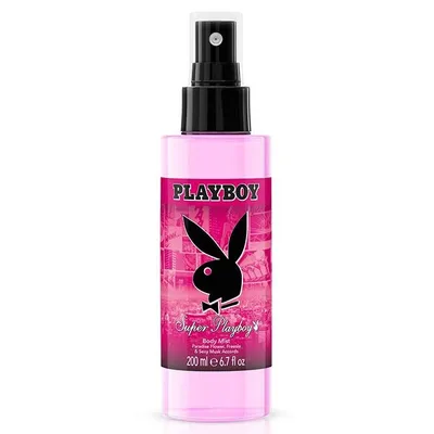 Playboy Super Playboy, Perfumed Body Mist (Mgiełka zapachowa do ciała)