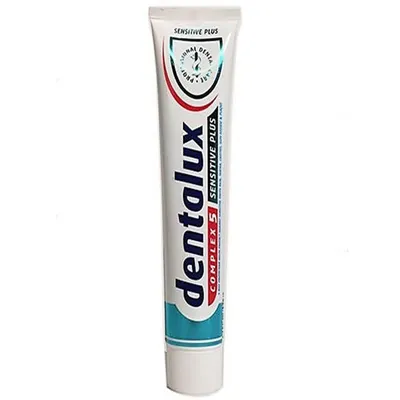Dentalux Complex 5, Sensitive Plus Zahngel (Pasta do zębów wrażliwych)