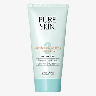 Oriflame Pure Skin, Mattifying And Cooling Face Lotion (Matujący balsam do twarzy (nowa wersja))