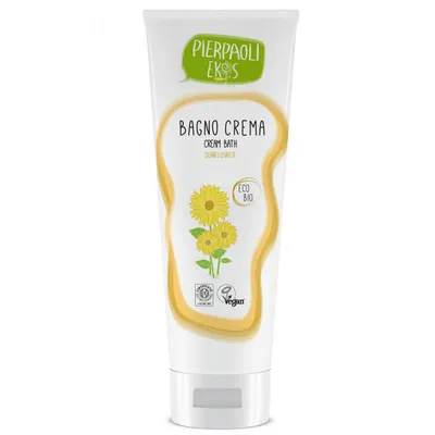 Ekos Bagno Crema Sunflower (Kremowy żel do mycia ciała z organicznym olejem słonecznikowym)