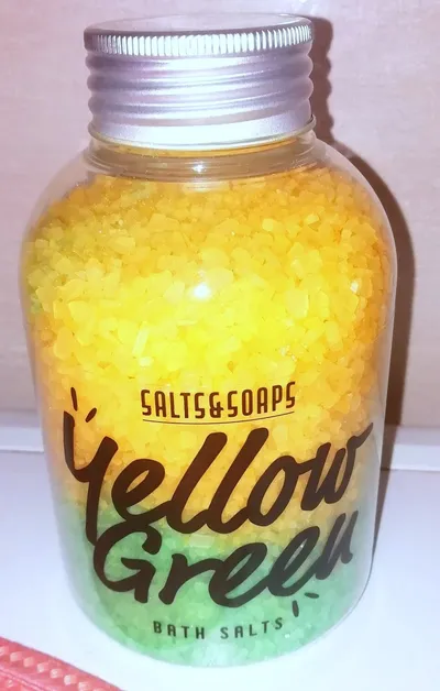 Action Salts & Soaps, Yellow Green Bath salts (Sól do kąpieli)