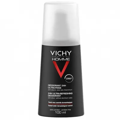 Vichy Homme, Deodorant Vaporisateur Ultra-Frais (Dezodorant w sprayu przeciw nadmiernej potliwości)