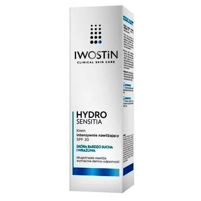 Iwostin Hydro Sensitia, Krem intensywnie nawilżający SPF 20