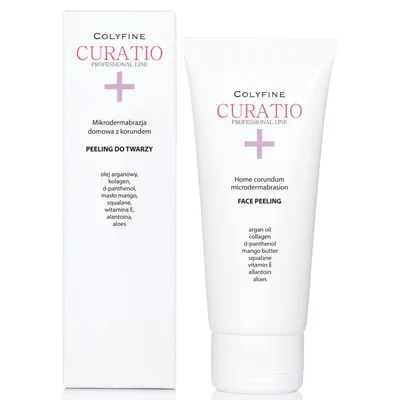 Colyfine Curatio, Peeling do twarzy z korundem