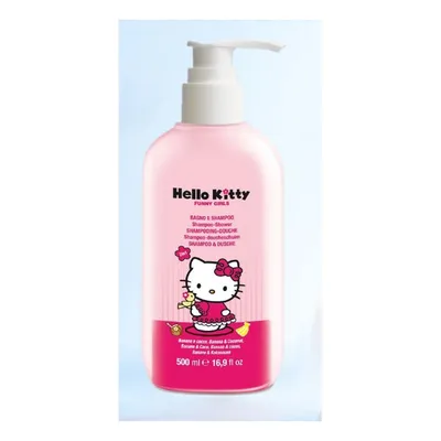 Inter Vion Hello Kitty Funny Girls, Shampoo-Shower 2 in 1 (Szampon-żel pod prysznic 2 w 1)