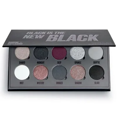 Makeup Obsession London Black Is The New Black Shadow Palette (Paleta 10 cieni do powiek)