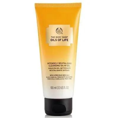 The Body Shop Oils of Life, Intensely Revitalising Cleansing Oil-In-Gel (Rewitalizujący olejek myjący w żelu)