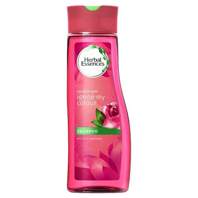 Herbal Essences Ignite My Colour, Shampoo with Rose Essences (Szampon do włosów farbowanych z różą)
