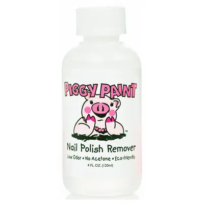 Piggy Paint Nail Polish Remover (Delikatny zmywacz do paznokci dla dzieci)