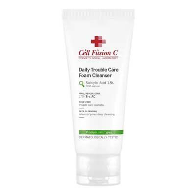 Cell Fusion C Daily Trouble Care, Foam Cleanser (Pianka do mycia twarzy)