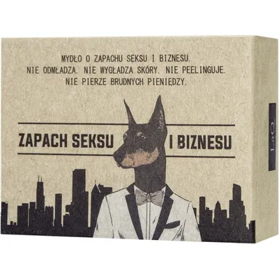 LaQ Doberman, Kostka - mydło dla facetów z węglem aktywnym