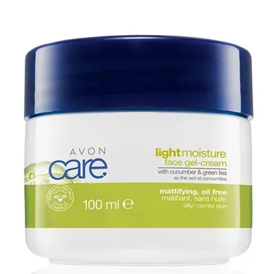 Avon Care, Light Moisture Face Gel-Cream (Odświeżająco-matujący żel-krem do twarzy)
