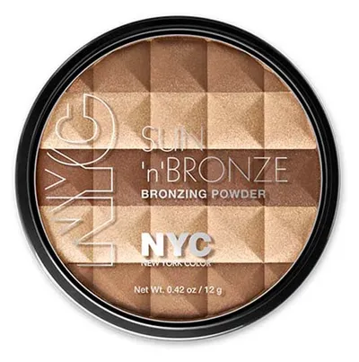 N.Y.C. Sun `n` Bronze Powder (Puder brązujący)