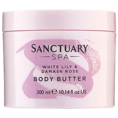 The Sanctuary White Lily and Damask Rose, Body Butter (Masło do ciała biała lilia i róża)