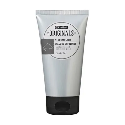 Kruidvat Originals, Scrubmasker Huidzuiverend [Masque Exfoliant Nettoie La Peau] Charcoal (Maseczka złuszczająca `Węgiel aktywny`)