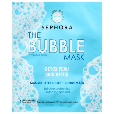 Sephora Collection, The Bubble Mask Skin Detox (Bąbelkująca maska w płachcie)