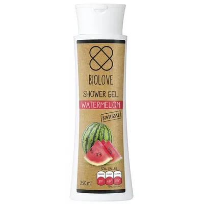 Biolove Watermelon, Shower Gel (Żel po prysznic `Arbuz`)