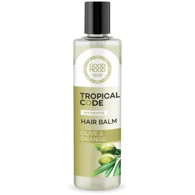 Good Mood Tropical Code Restorative Hair Balm Olive & Orange (Balsam do włosów z oliwą z oliwek i wyciągiem z kwiatu pomarańczy)