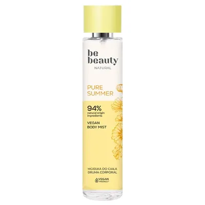 bebeauty Natural, Pure Summer Vegan Body Mist (Mgiełka do ciała)