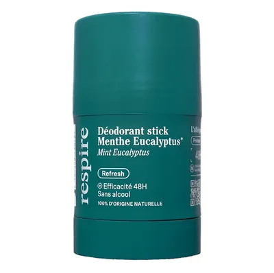 Respire Deodorant Stick Mint Eucalyptus (Dezodorant w sztyfcie o zapachu mięty eukaliptusowej)