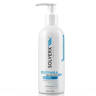 Solverx Atopic Skin, Odżywka do włosów i skóry głowy