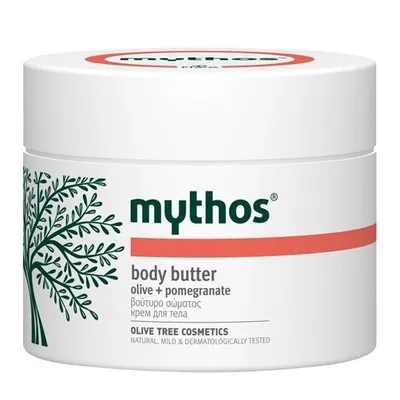 Flax Mythos, Body Butter `Olive + Pomegranate` (Oliwkowe masło do ciała z granatem)