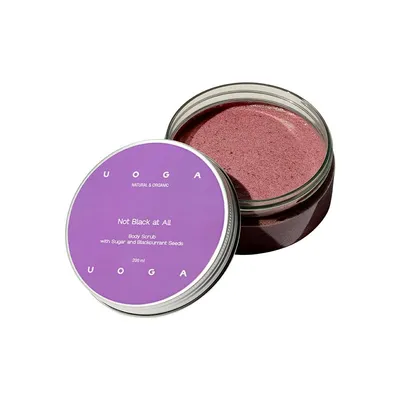Uoga Uoga Not Black At All, Body Scrub (Peeling do ciała)