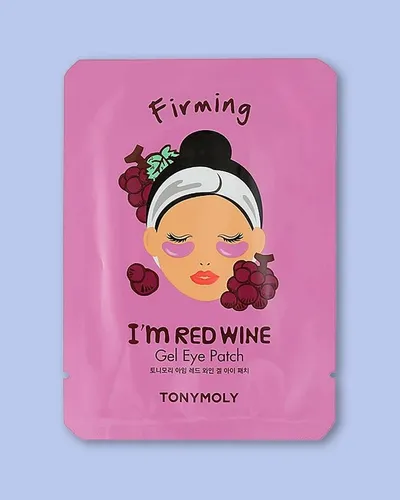 Tony Moly I'm Red Wine Gel Eye Patch (Żelowe płatki pod oczy)