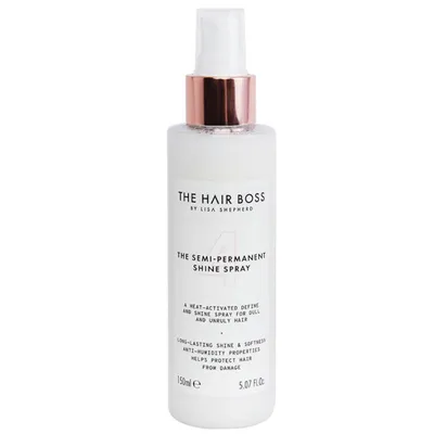 The Hair Boss The Semi-Permanent Shine Spray (Spray dodający blasku średnio utrwalający)