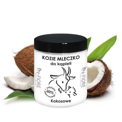 e-Fiore Kozie mleko do kąpieli `Kokosowe`