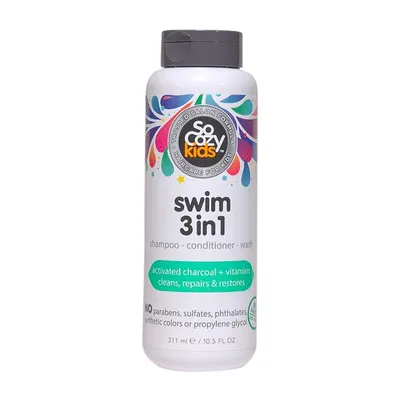 SoCozy Kids, Swim 3in1 Shampoo (Szampon i odżywka dla dzieci 3w1)