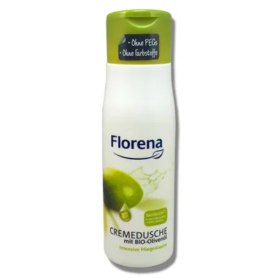 Florena Cremedusche mit Bio-Olivenöl (Kremowy żel pod prysznic z bio-oliwą z oliwek)