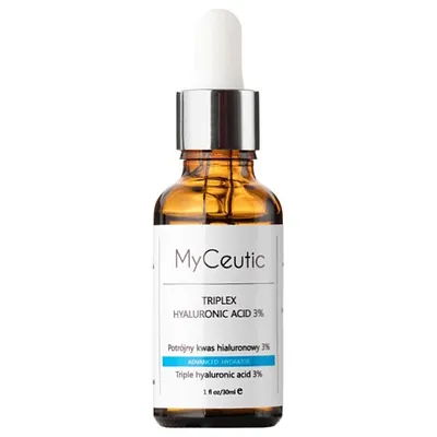 MyCeutic Triplex Hyaluronic Acid 3% (Intensywnie nawilżające serum z potrójnym kwasem hialuronowym)