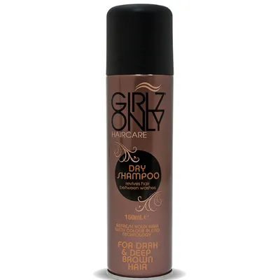 Girlz Only Dry Shampoo for Dark & Deep Brown Hair (Suchy szampon do włosów ciemmnych)