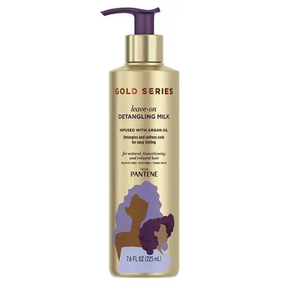 Pantene Pro-V, Gold Series,  Leave-On Detangling Milk (Mleczko do włosów  ułatwiające rozczesywanie bez spłukiwania)