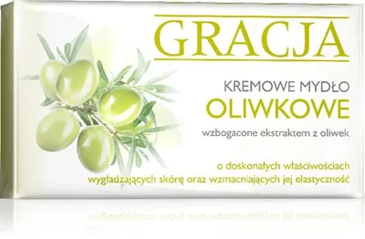 Gracja Kremowe mydło oliwkowe wzbogacone ekstraktem z oliwek