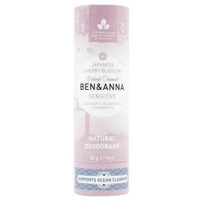 Ben&Anna Sensitive Natural Deodorant Japanese Cherry Blossom (Naturalny dezodorant bez sody)