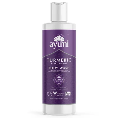 Ayumi Turmeric & Argan Oil Body Wash (Płyn do mycia ciała `Kurkuma i olej arganowy`)