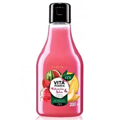 Faberlic Vitamania, Witaminowy żel pod prysznic `Arbuz i melon`