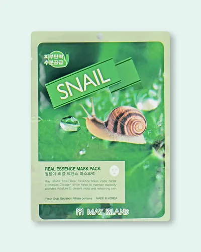 May Island Real Essence, Snail Mask Pack (Maska w płachcie)