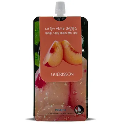 Guerisson Squeezing Fruit Hand Cream (Nawilżające kremy do rąk o zapachu mango, winogron lub brzoskwini)