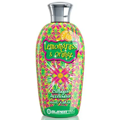 SuperTan Super Sensations, Lemongrass & Orange Collagen Accelerator (Superszybki intensyfikator opalania)