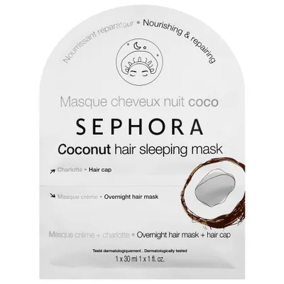Sephora Coconut, Hair Sleeping Mask (Maska odżywcza i regenerująca włosy)