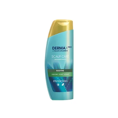 Head & Shoulders Derma x Pro, Scalp Care, Soothe, Anti - Dandruff Shampoo (Łagodzący szampon przeciwłupieżowy do suchej skóry głowy)