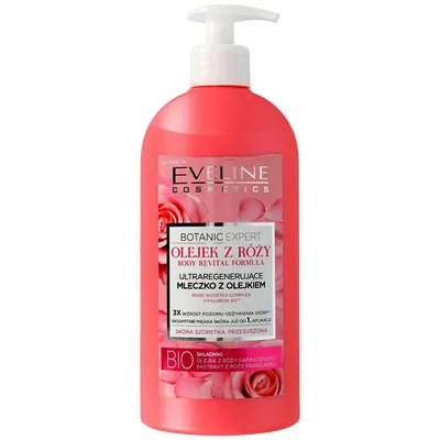 Eveline Cosmetics Botanic Expert, Ultraregenerujące mleczko z olejkiem `Olejek z róży`