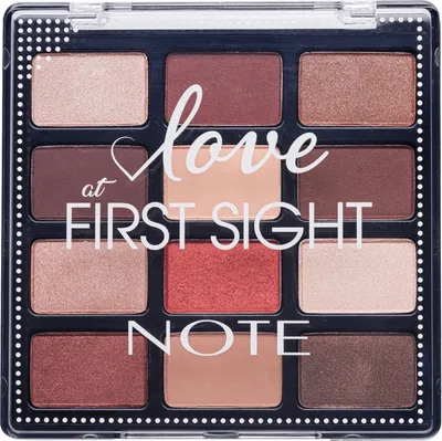 Note Cosmetique Love At First Sight Instant Lovers Eyeshadow Palette (Paletka cieni do powiek)